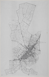 217123 Kaart van de kadastrale gemeenten Utrecht, Catharijne, Lauwerecht, Abstede en Tolsteeg.